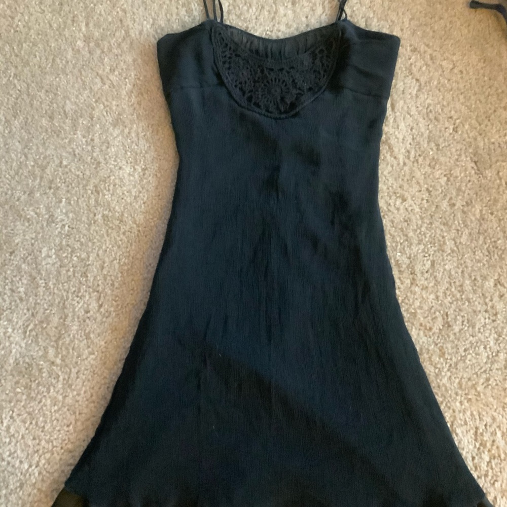 Express short black dress